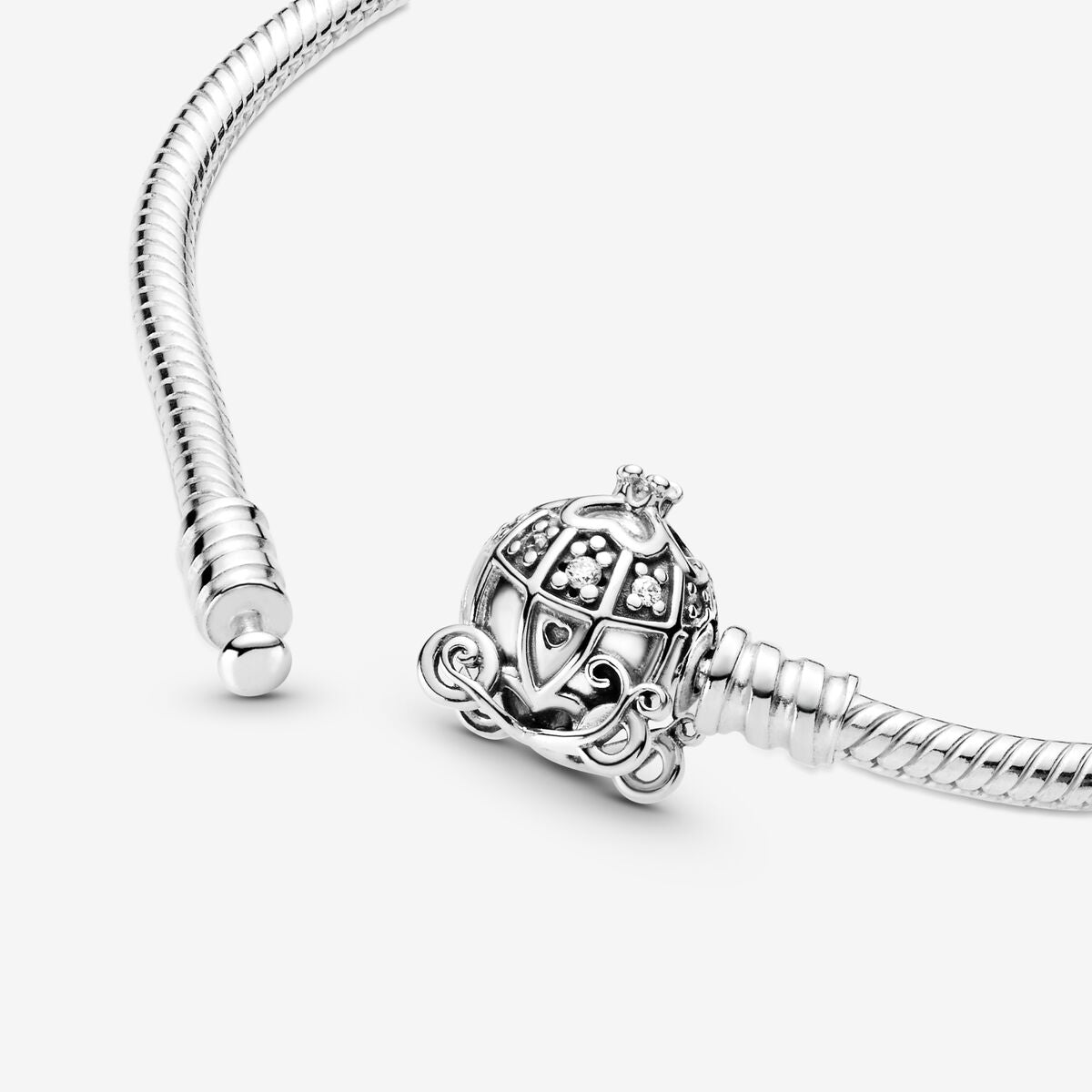Cinderella Pumpkin Coach Clasp Bracelet