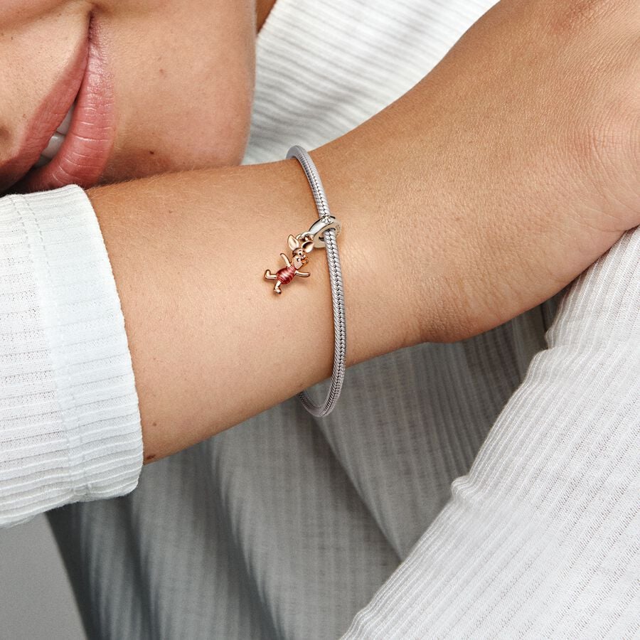Winnie the Pooh Piglet Dangle Charm