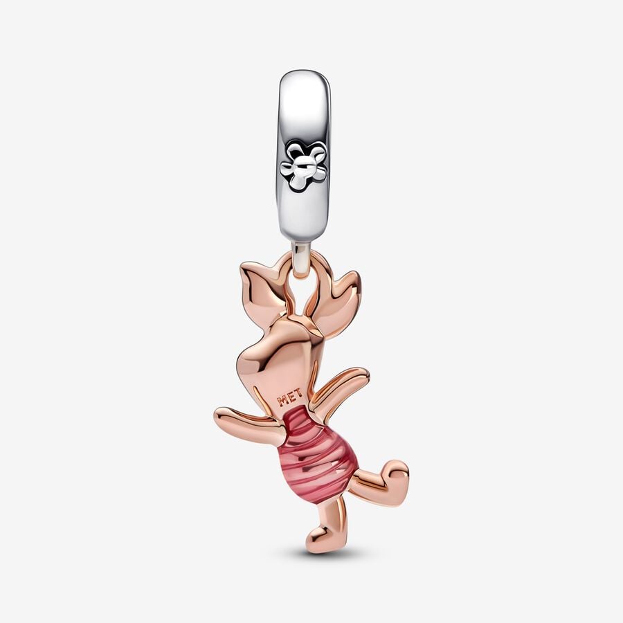Winnie the Pooh Piglet Dangle Charm