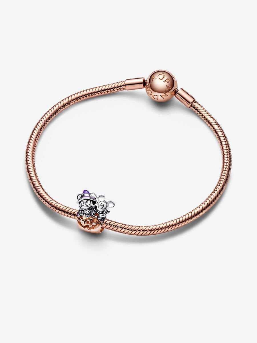 Mickey Mouse & Minnie Mouse Halloween Charm