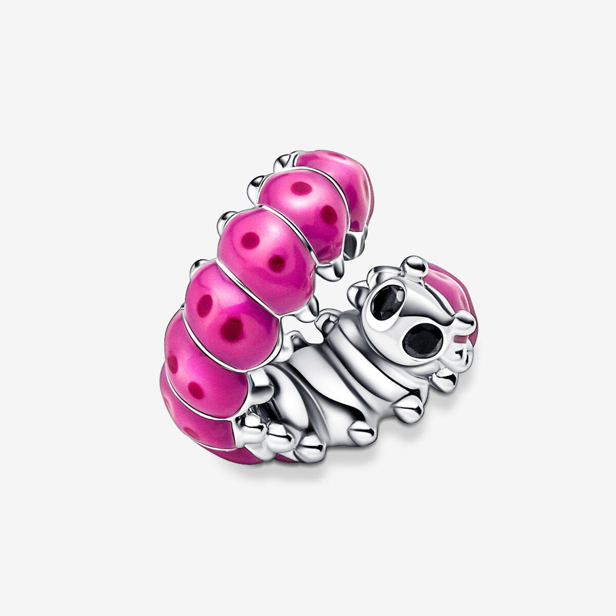 Cute Curled Caterpillar