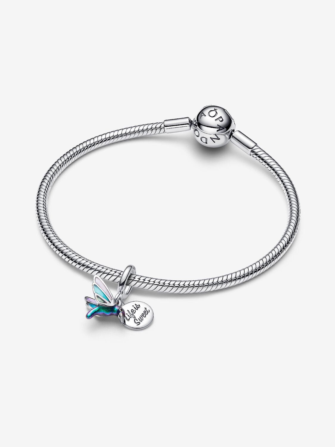 Hummingbird Double Dangle Charm