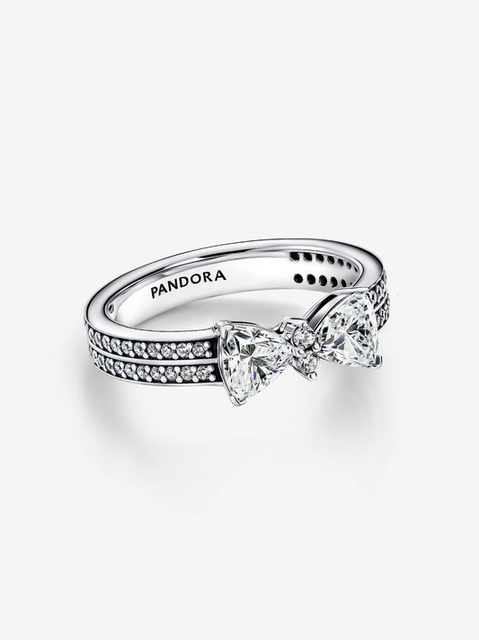 Sparkling Bow Ring