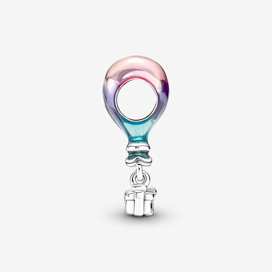 Happy Birthday Hot Air Balloon Charm