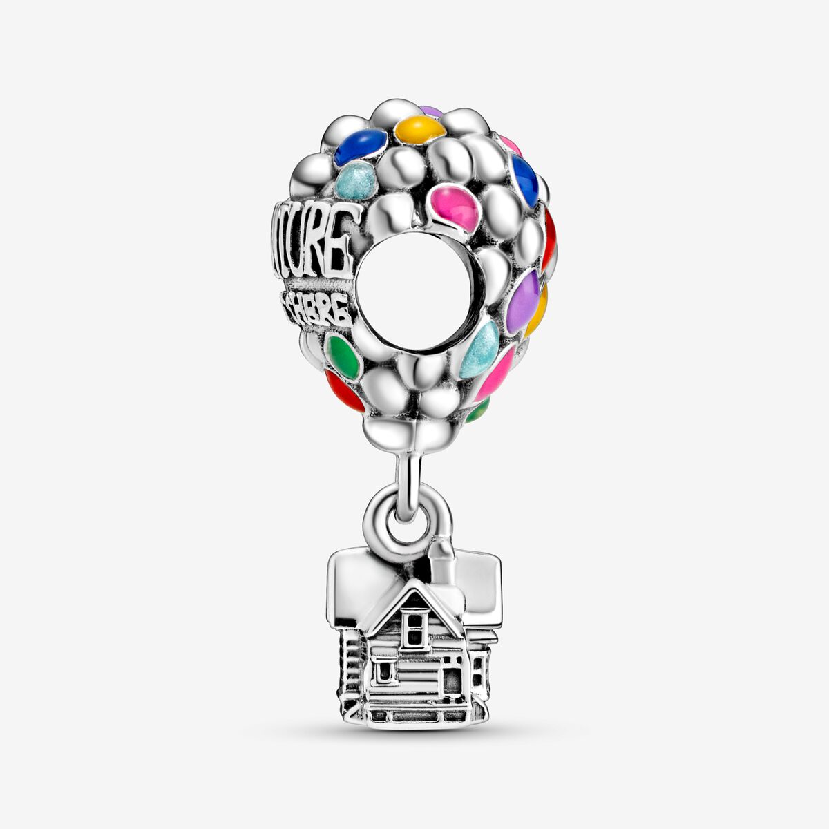 House & Balloons Charm